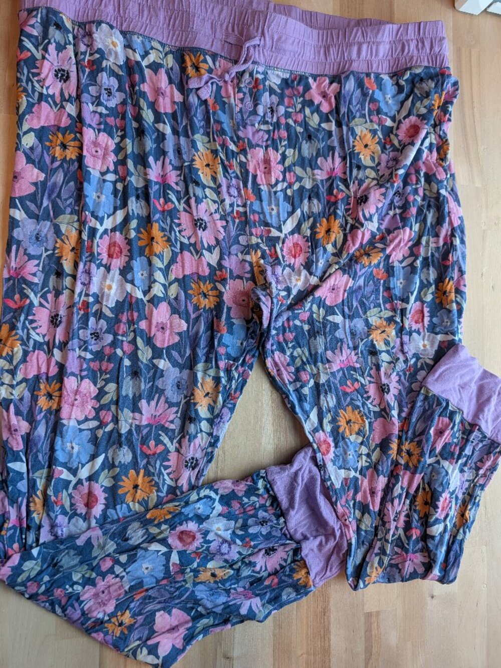 Little Sleepies Pajamas Womens XX-Large Dusk Blooms Pants